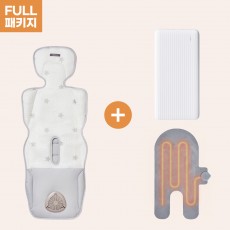 에어포켓4 리버서블 쿨&웜 풀패키지(영유아용) *쿨시트+보조배터리+온열시트